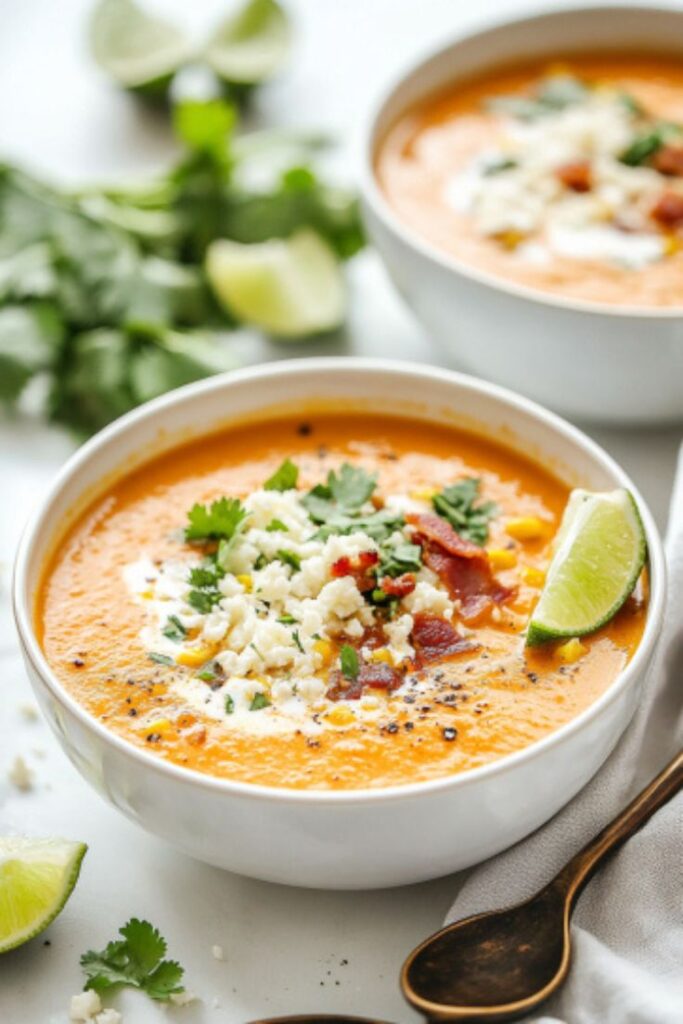 Mexican Street Corn Soup Recipe Mexican Street Corn Soup Recipe