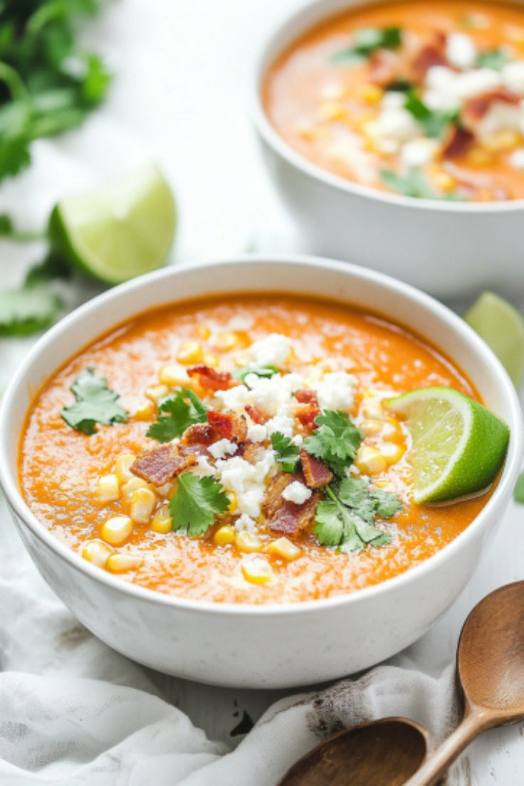 Mexican Street Corn Soup Recipe Mexican Street Corn Soup Recipe
