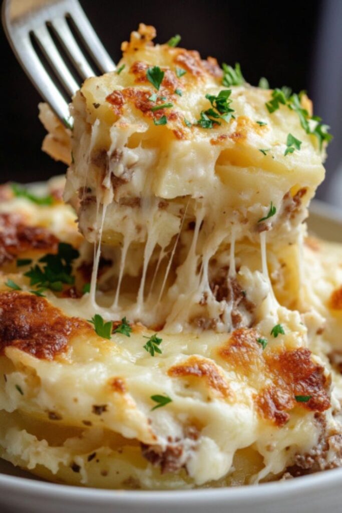 Easy Potatoes Romanoff