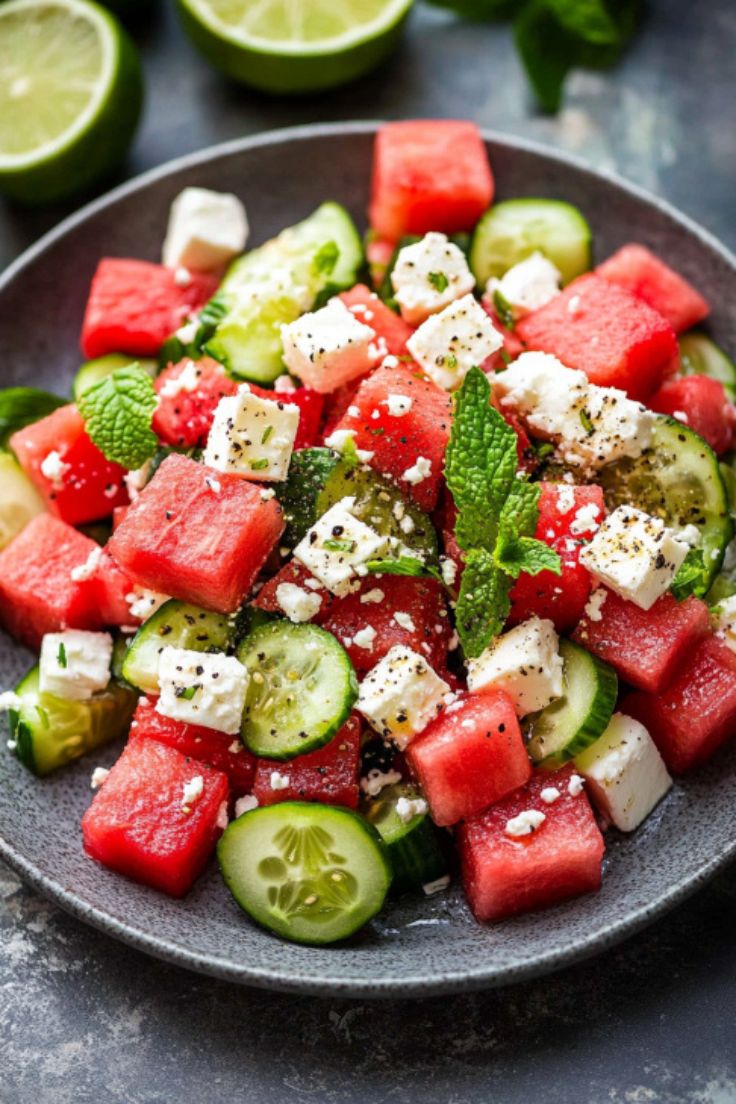 Watermelon Salad with Feta Recipe