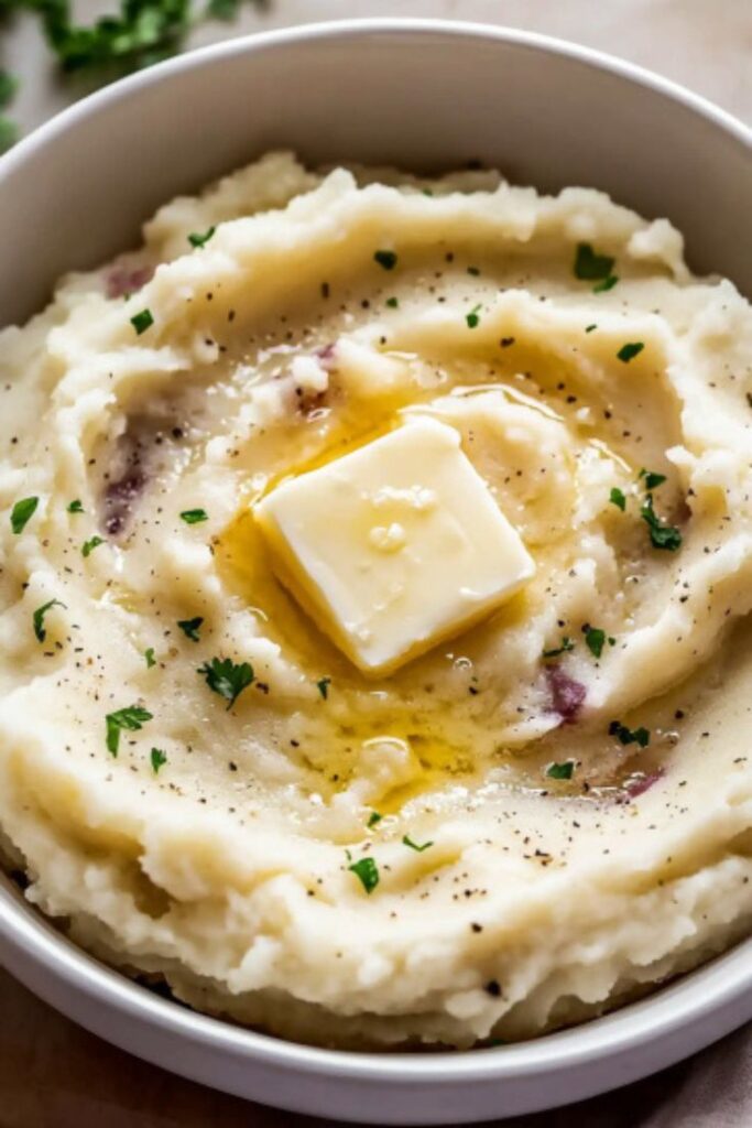 Make-Ahead Roasted Garlic Mashed Potatoes