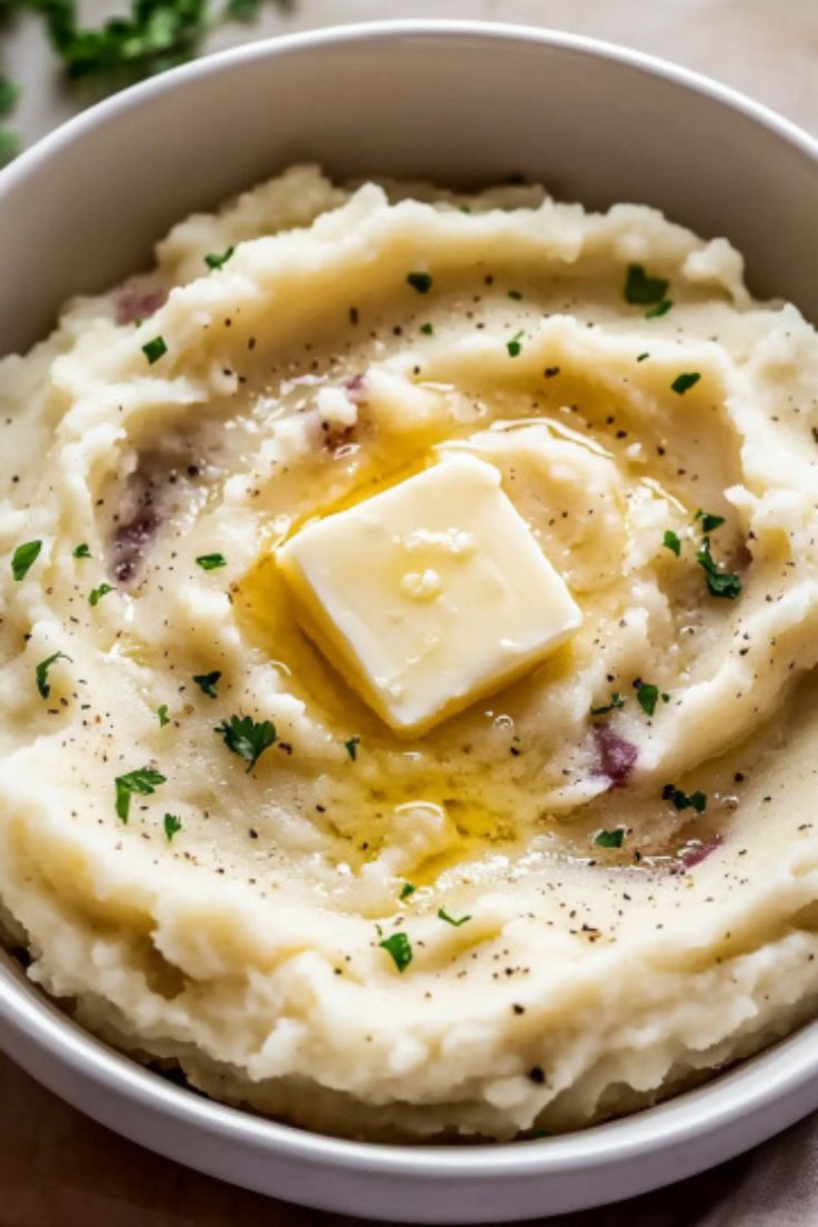 Roasted Garlic Mashed Potatoes 1