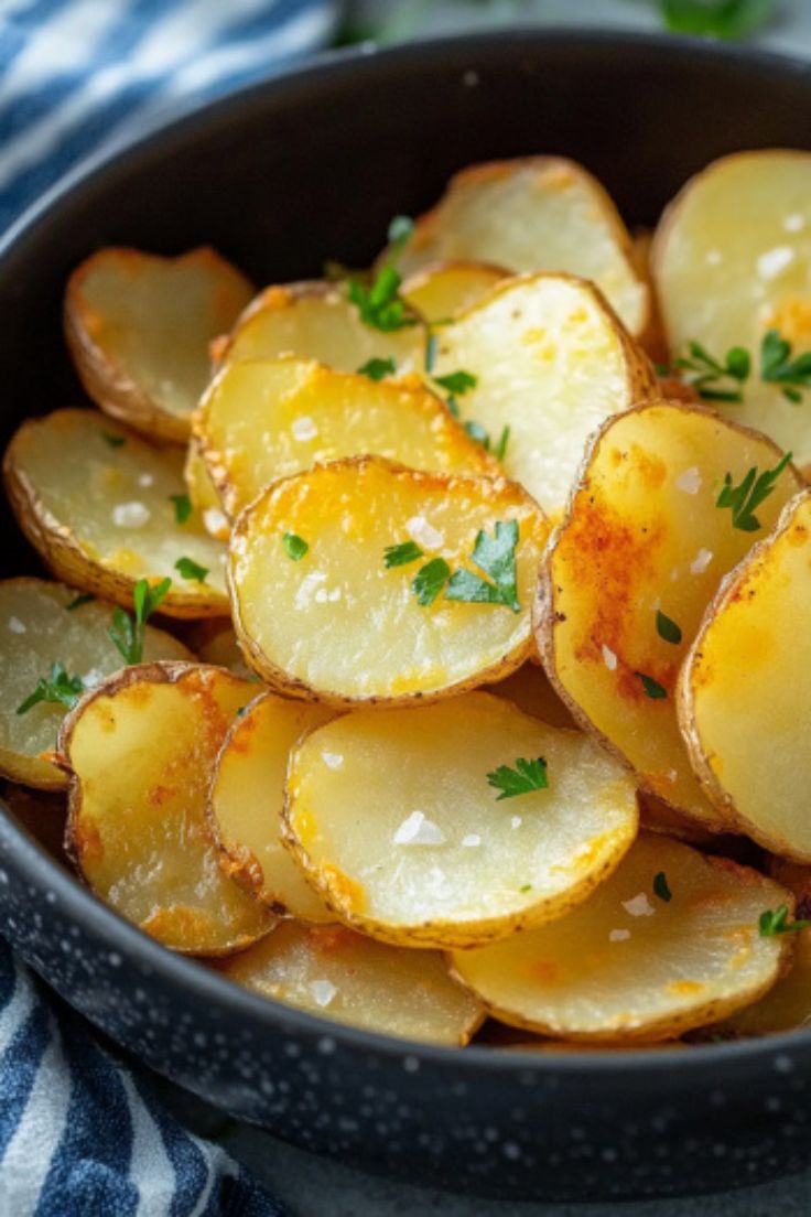 Crispy Air Fryer Potato Slices Recipe Crispy Air Fryer Potato Slices Recipe