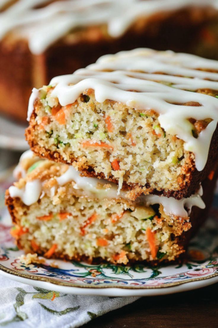 Apple, Carrot, & Zucchini Bread