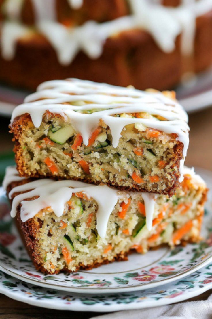 Apple, Carrot, & Zucchini Bread