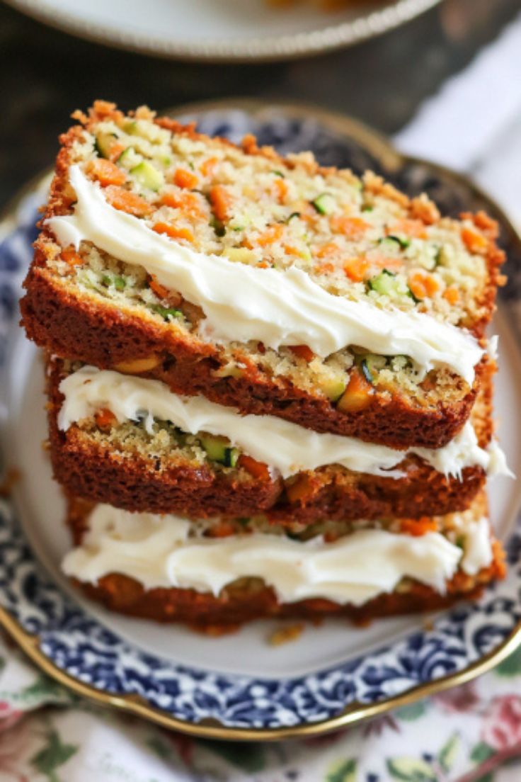 Apple, Carrot, & Zucchini Bread