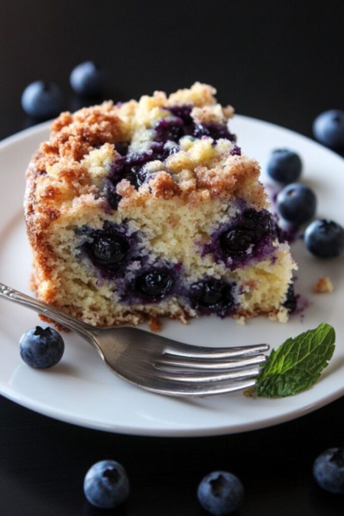 Easy Blueberry Buckle Cake Easy Blueberry Buckle Cake