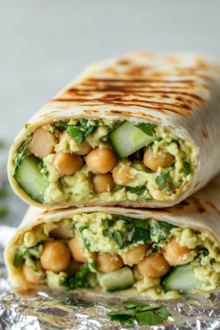 Buffalo Chickpea Salad Wraps Buffalo Chickpea Salad Wraps