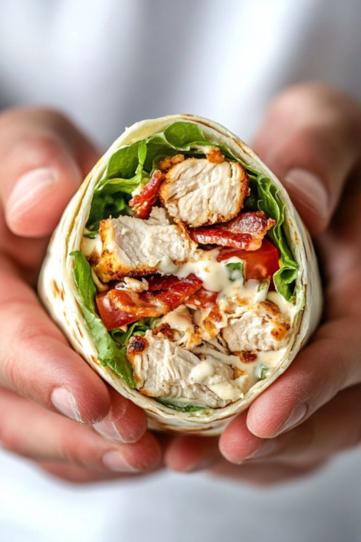 Chicken Ranch Wraps Recipe Chicken Ranch Wraps Recipe