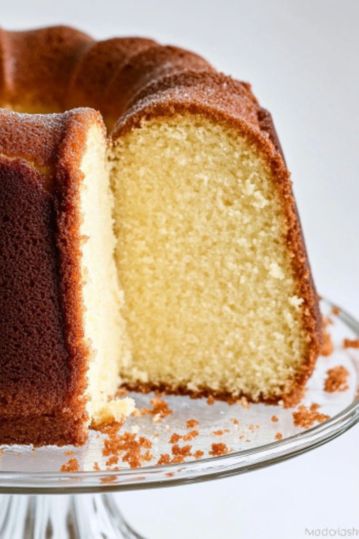 Easy Cream Cheese Pound Cake