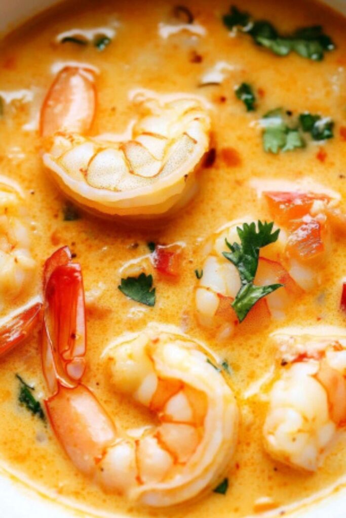 Thai Shrimp Soup (Paleo, Whole30, Keto)