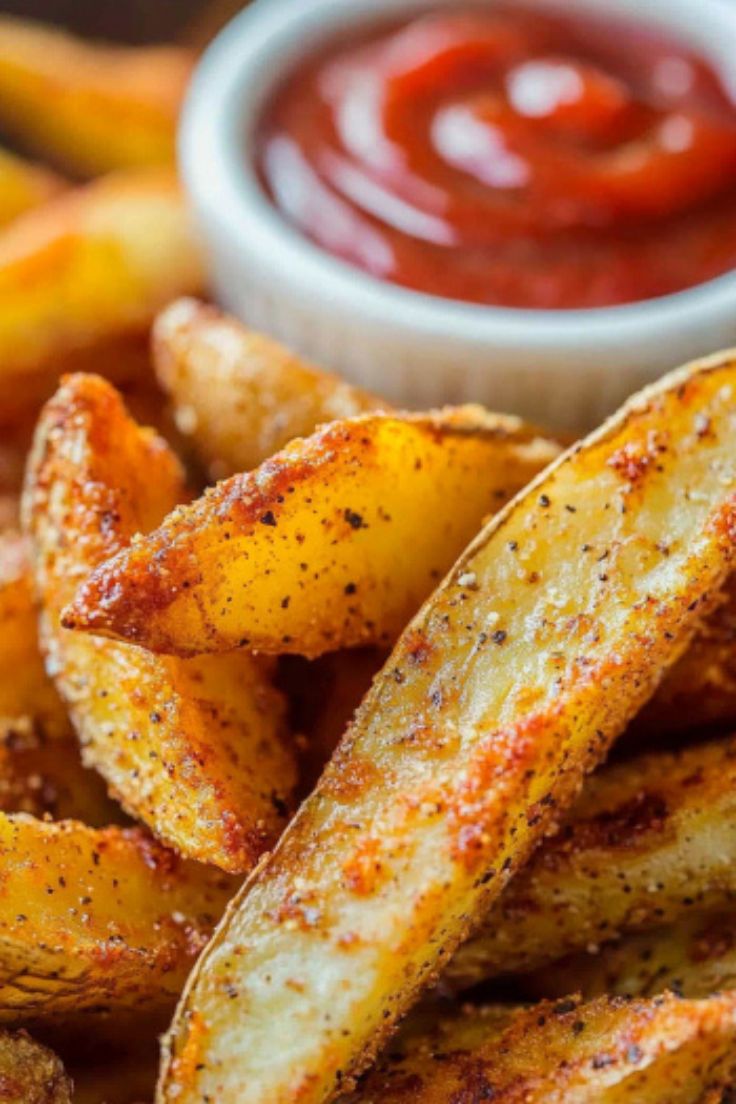 Homemade KFC-Style Potato Wedges Recipe