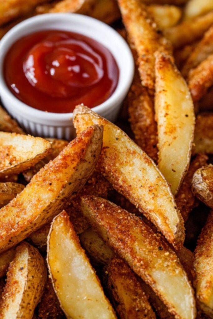 Homemade KFC-Style Potato Wedges Recipe Homemade KFC-Style Potato Wedges Recipe