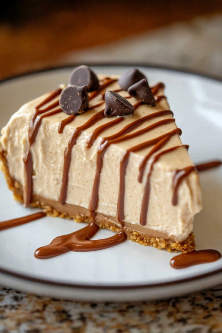 No-Bake Peanut Butter Pie