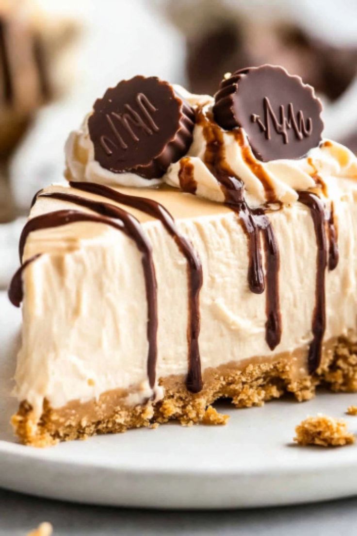No-Bake Peanut Butter Pie