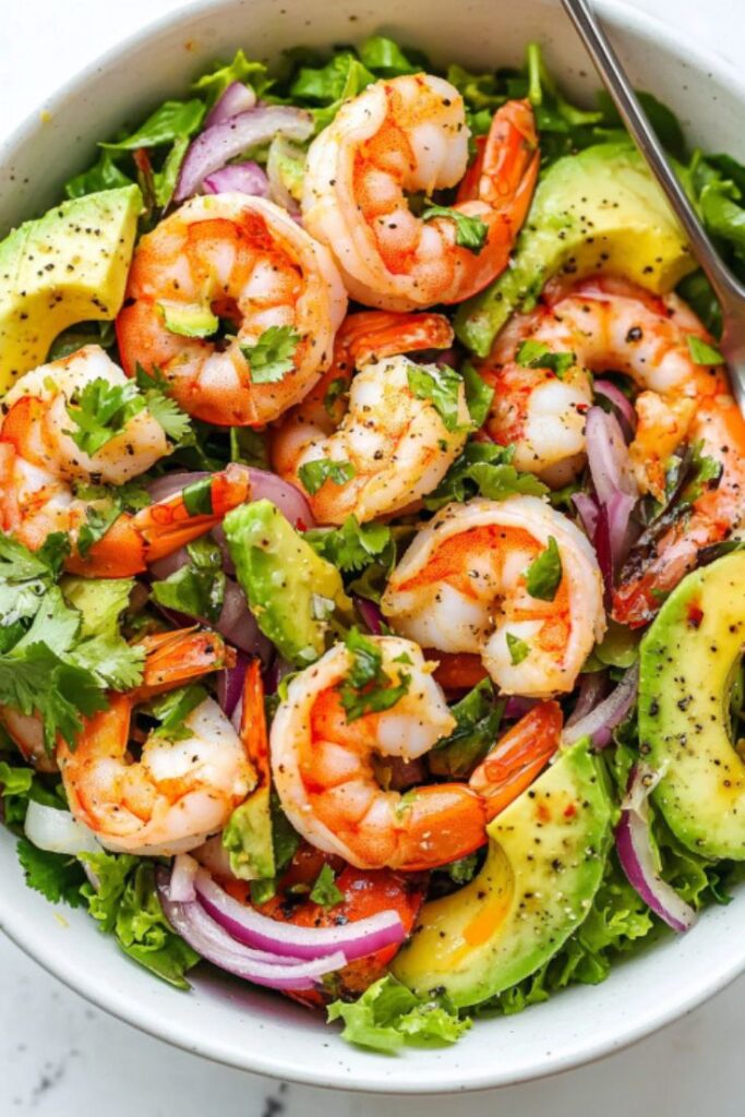 Shrimp Avocado Salad