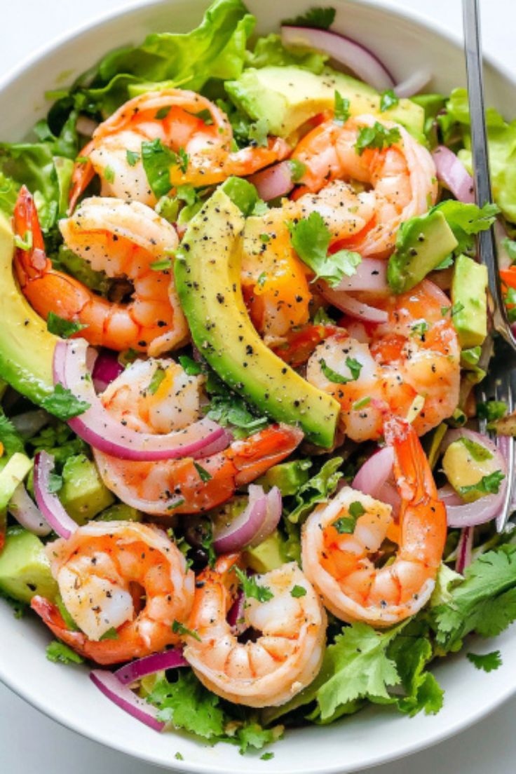 Shrimp Avocado Salad Shrimp Avocado Salad