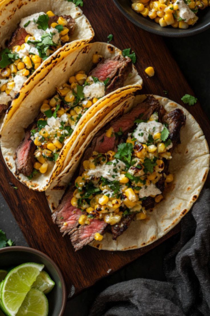 Easy Street Corn Steak Tacos Easy Street Corn Steak Tacos