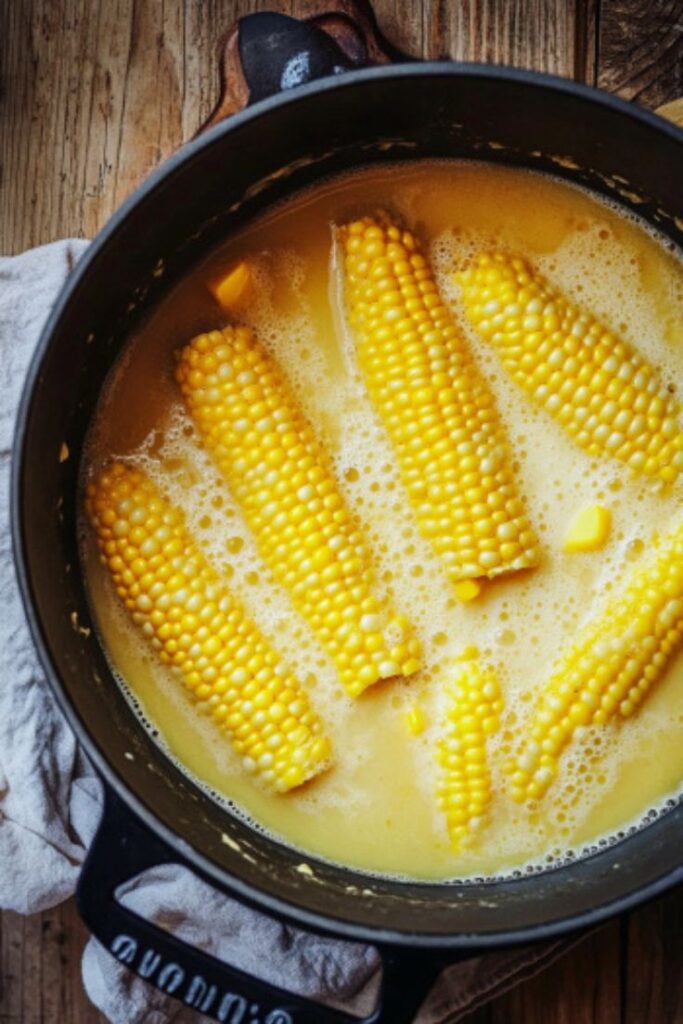 Boiled Corn on the Cob Recipe