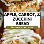 Apple, Carrot, & Zucchini Bread