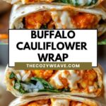 Buffalo Cauliflower Wrap Buffalo Cauliflower Wrap