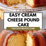 Easy Cream Cheese Pound Cake