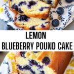 Lemon Blueberry Pound Cake