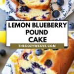 Lemon Blueberry Pound Cake