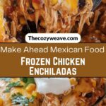 Easy Chicken Enchilada Casserole Recipe | Make Ahead Mexican Food + Frozen Chicken Enchiladas Easy Chicken Enchilada Casserole Recipe | Make Ahead Mexican Food + Frozen Chicken Enchiladas