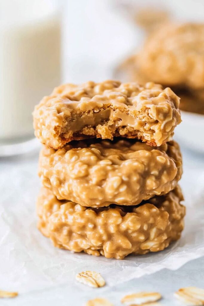 Peanut Butter No-Bake Cookies