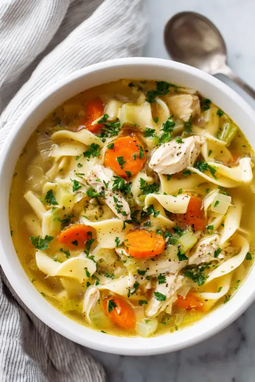 Quick and Easy Chicken Noodle Soup Quick and Easy Chicken Noodle Soup