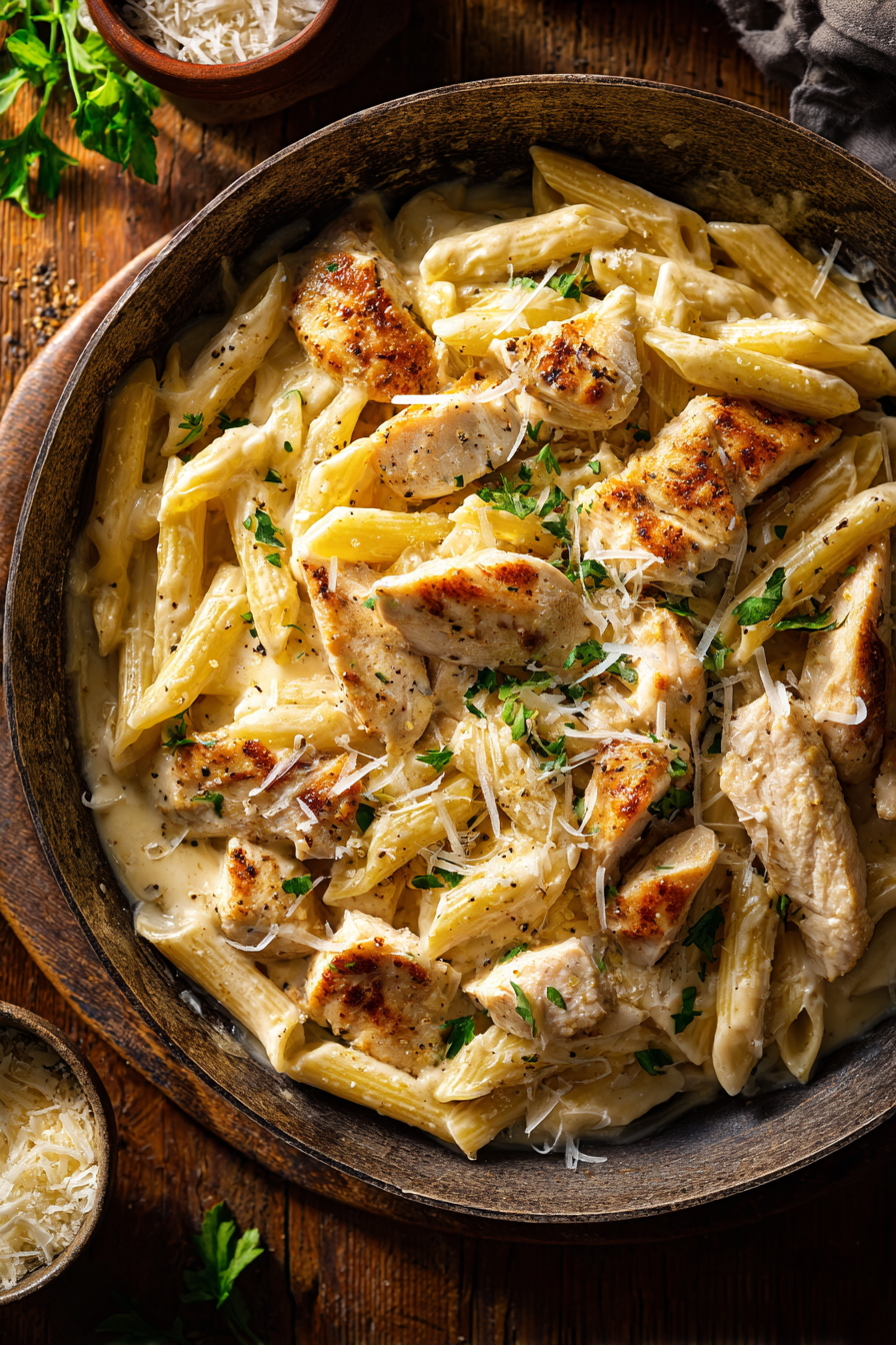 30-Minute One Pot Chicken Alfredo
