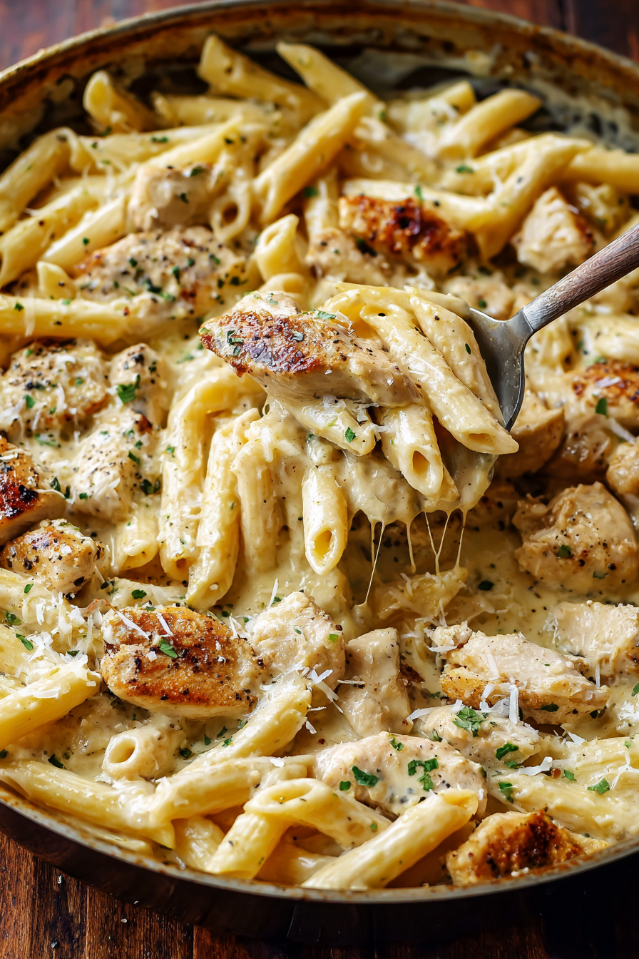 30-Minute One Pot Chicken Alfredo