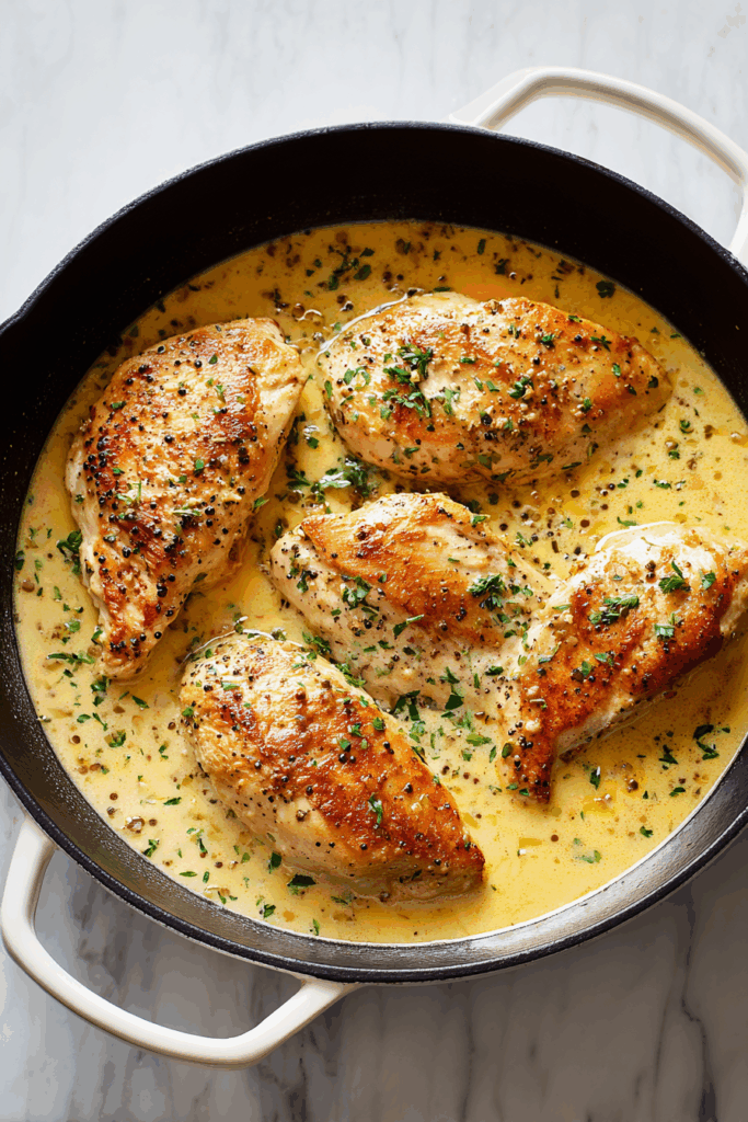 Creamy Lemon Pepper Chicken Breast Recipe Creamy Lemon Pepper Chicken Breast Recipe