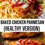 Baked Chicken Parmesan (Healthy Version)