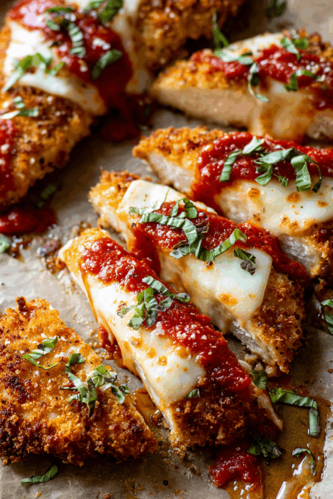Best Chicken Parmesan Recipe – Crispy Parmesan Crusted Chicken for an Easy Chicken Dinner