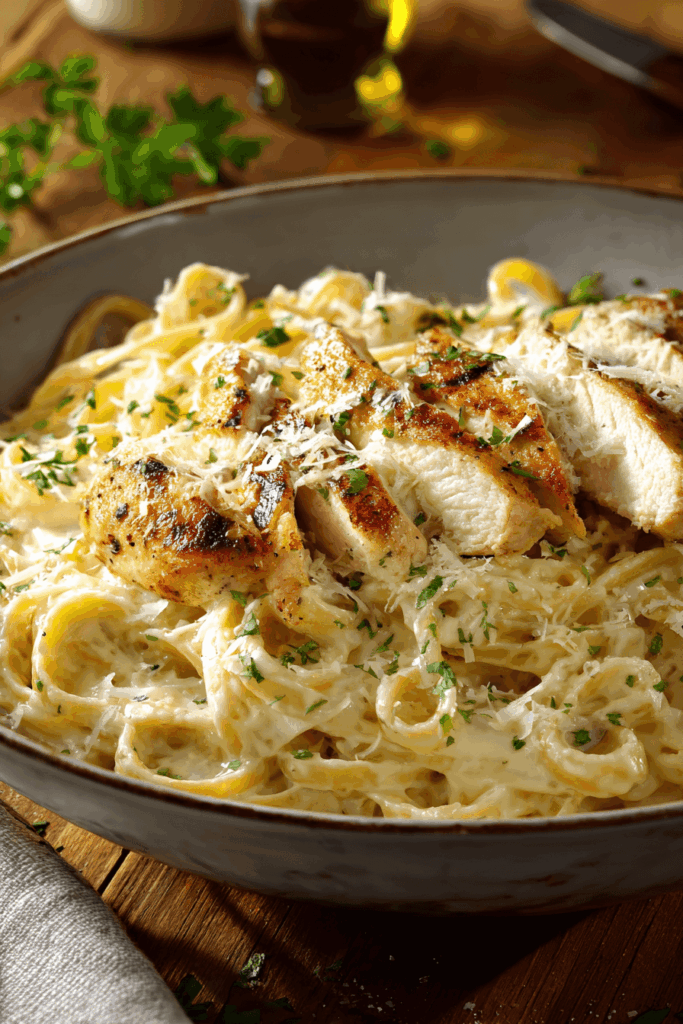 Creamy Chicken Fettuccine Alfredo Pasta | Easy Dinner Ideas & Italian Pasta Recipe Creamy Chicken Fettuccine Alfredo Pasta | Easy Dinner Ideas & Italian Pasta Recipe