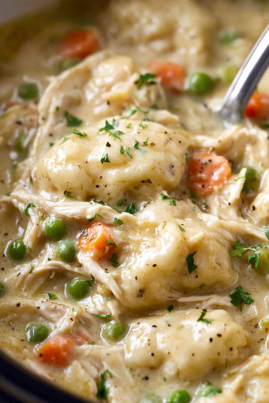Crock Pot Chicken and Dumplings