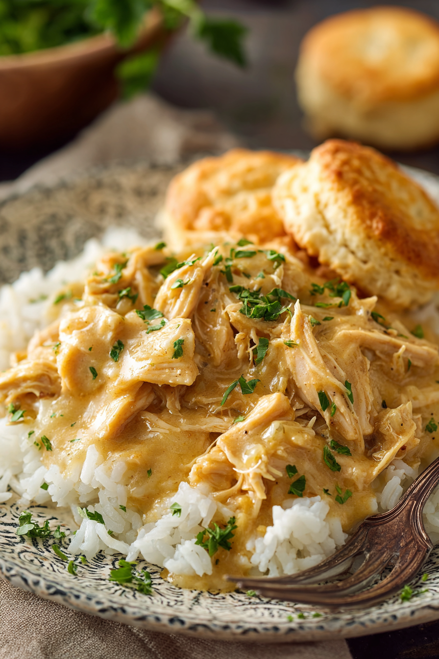 Crockpot Chicken & Gravy