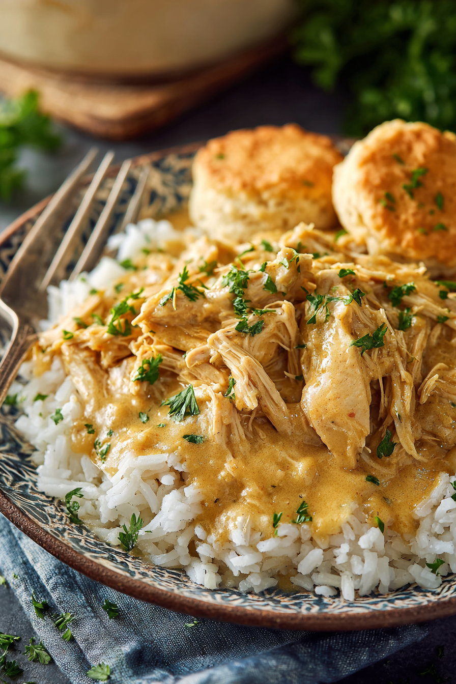 Crockpot Chicken & Gravy