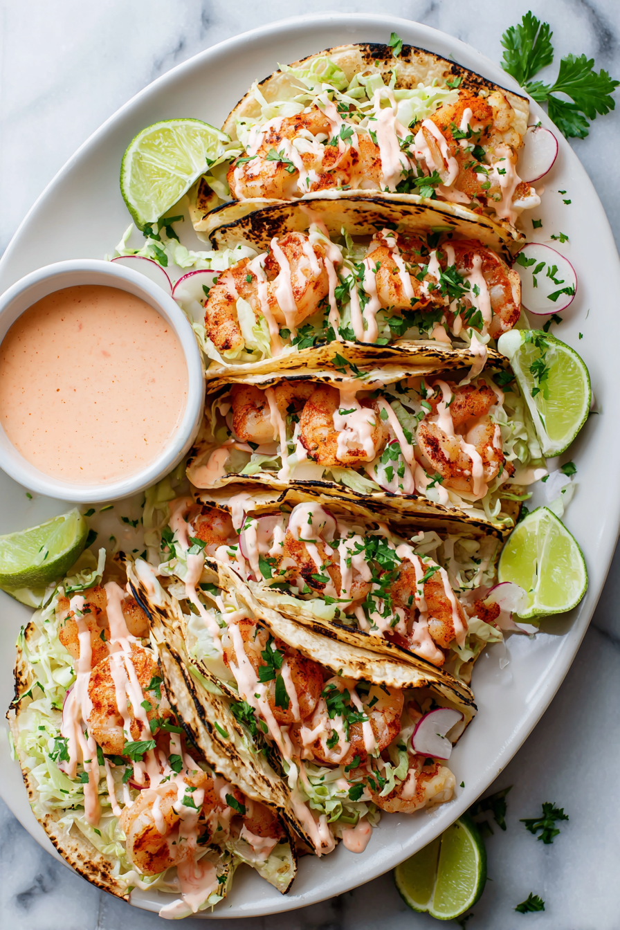 Delicious Easy Shrimp Tacos
