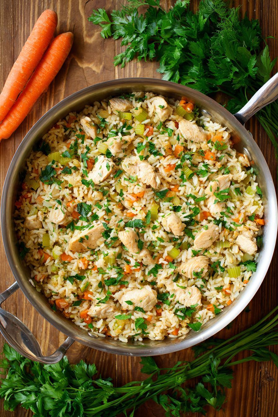 Delicious One-Pot Chicken and Rice