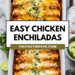 Easy Chicken Enchiladas
