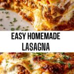 Easy Homemade Lasagna