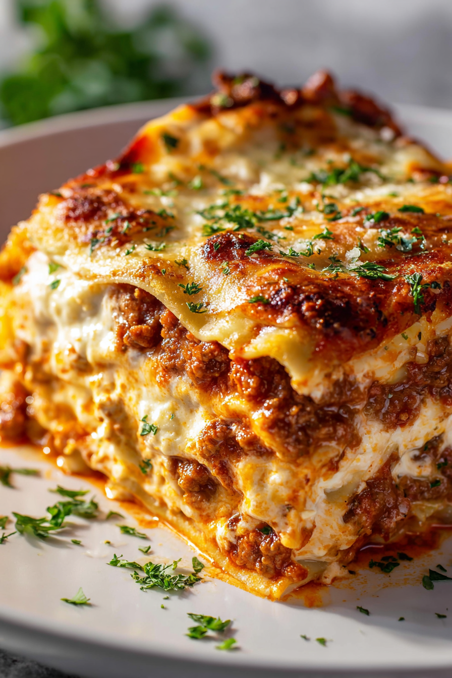 Easy Homemade Lasagna