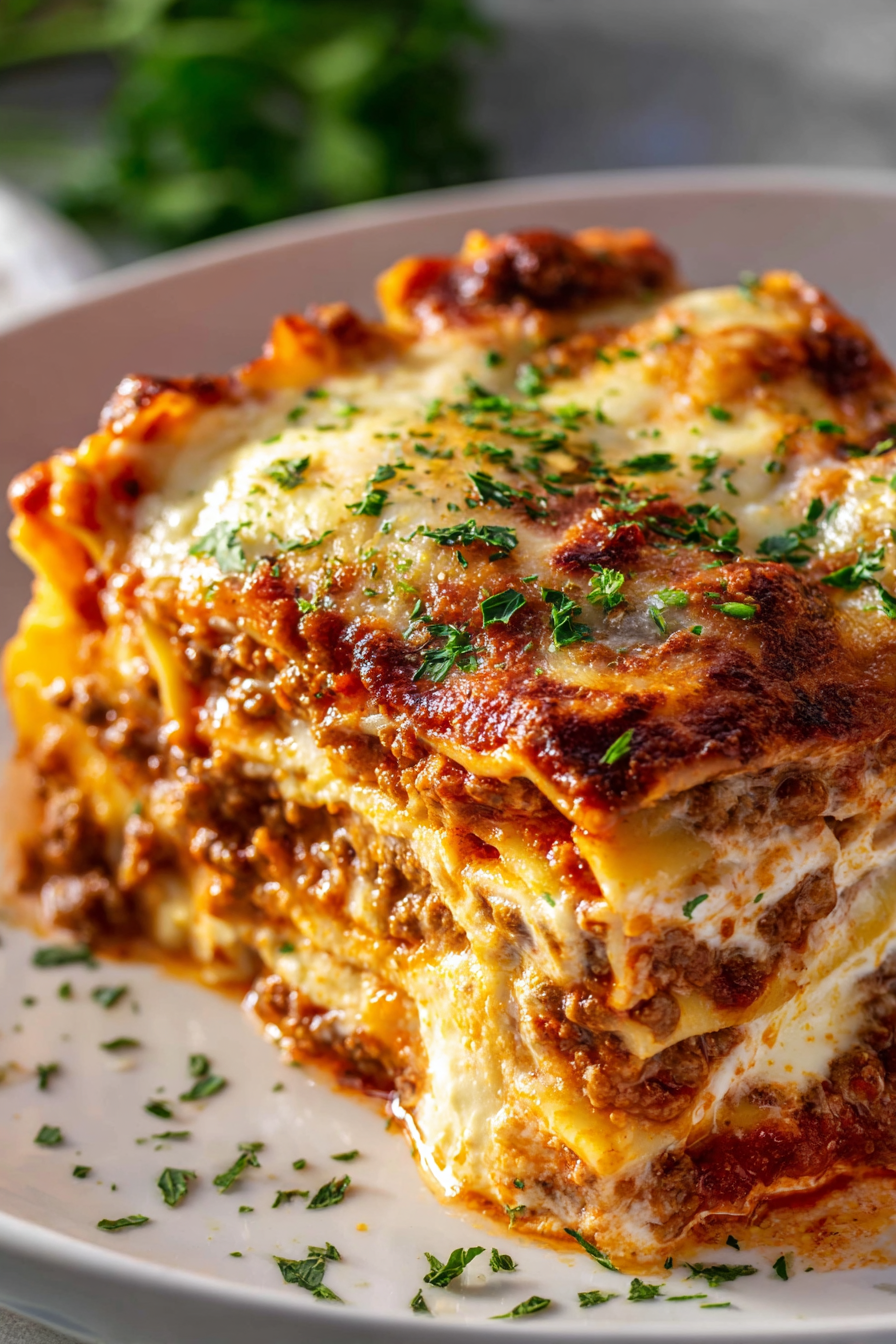 Easy Homemade Lasagna