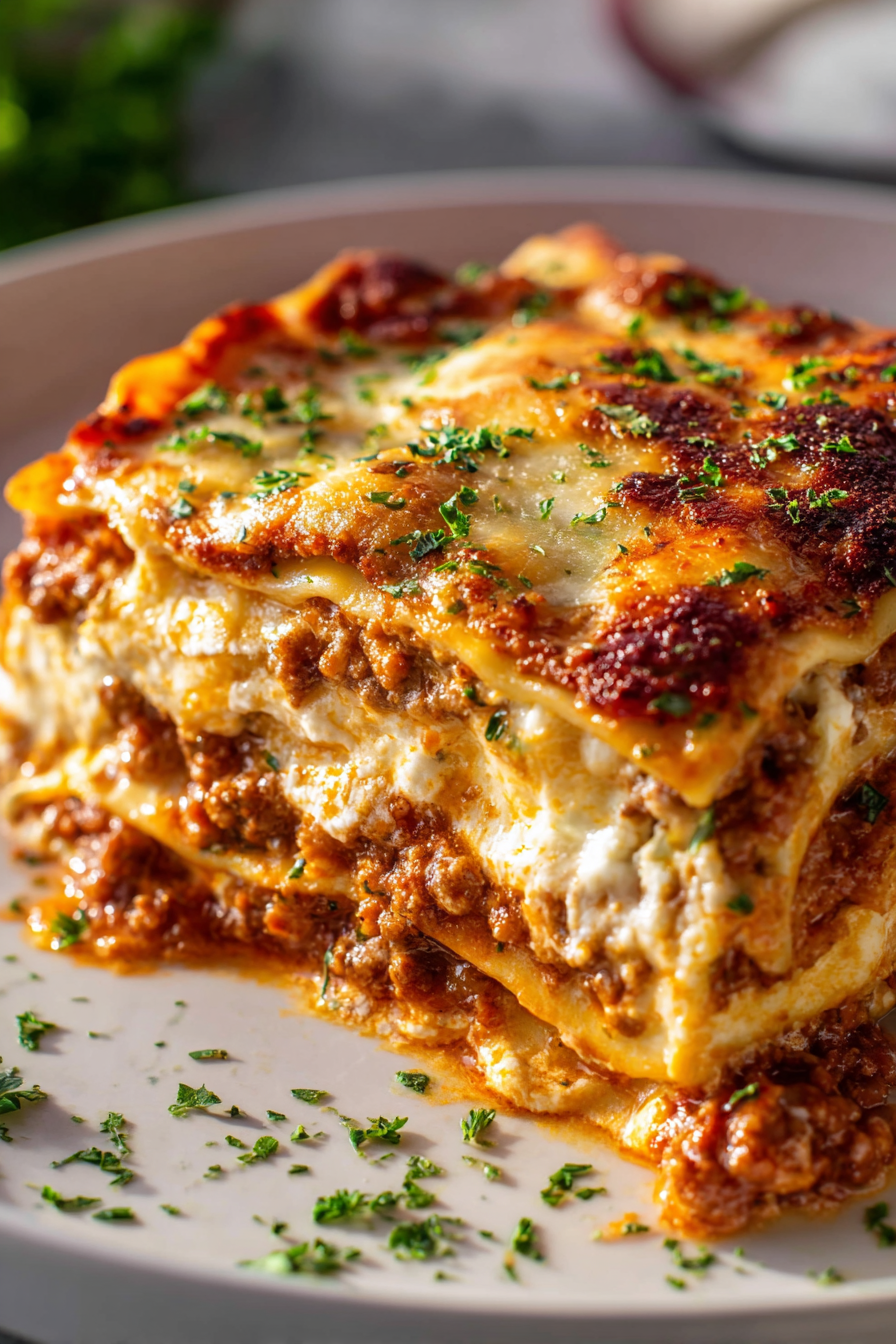 Easy Homemade Lasagna