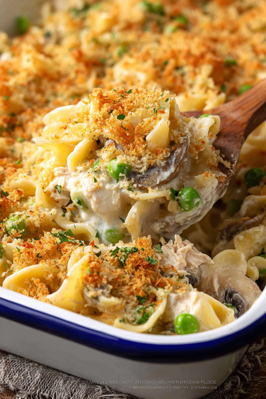 Easy Tuna Noodle Casserole