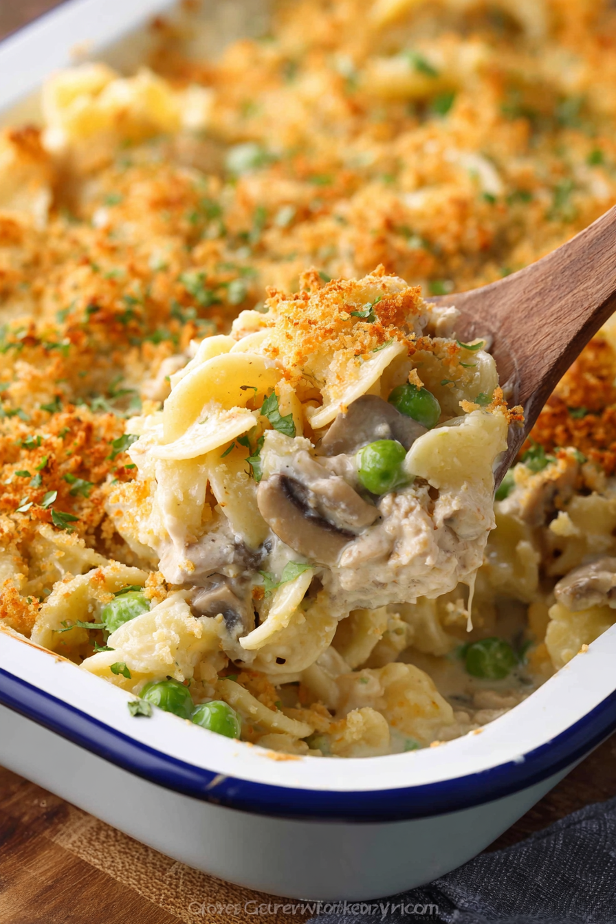 Easy Tuna Noodle Casserole