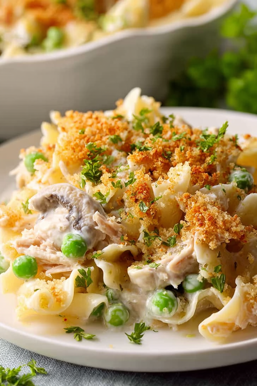 Easy Tuna Noodle Casserole
